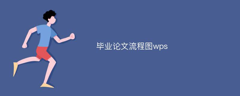 毕业论文流程图wps